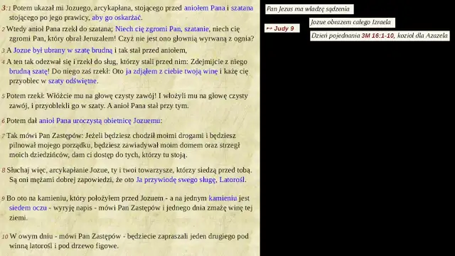 Księga Zachariasza 3 i 4