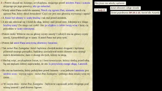 Księga Zachariasza 3 i 4