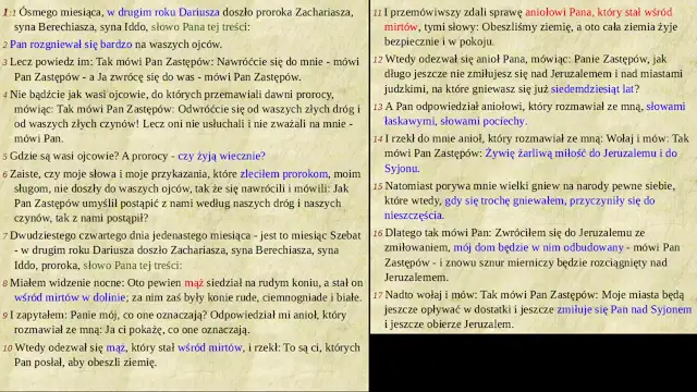 Księga Zachariasza 1 i 2